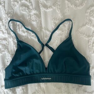 Lululemon license to train triangle bra, size 6